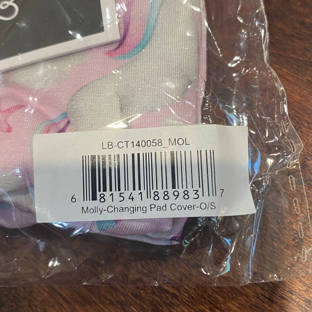 Lev Baby Bamboo Molly Unicorn Changing Pad Cover NWT - Picture 2 of 5